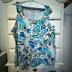 NWOT Croft & Barrow Sleeveless Top, XL